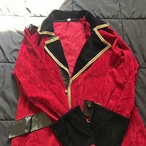 Men’s ‘Captain Hook’ Pirate Coat and Shirt